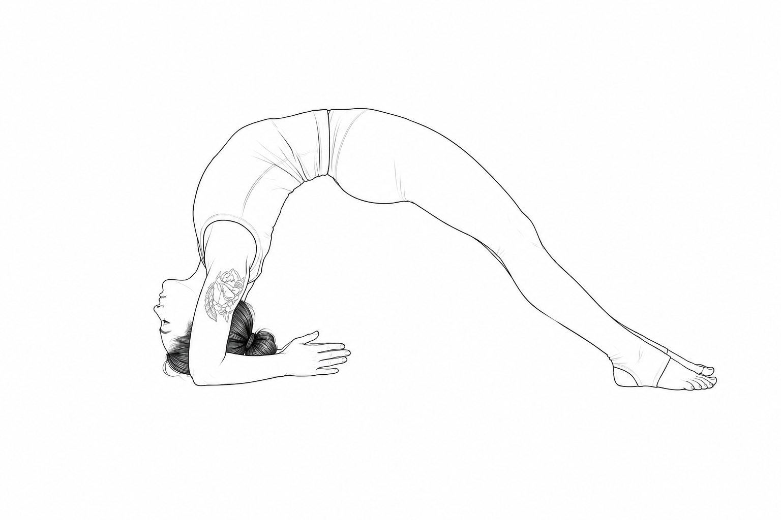 upward-facing
