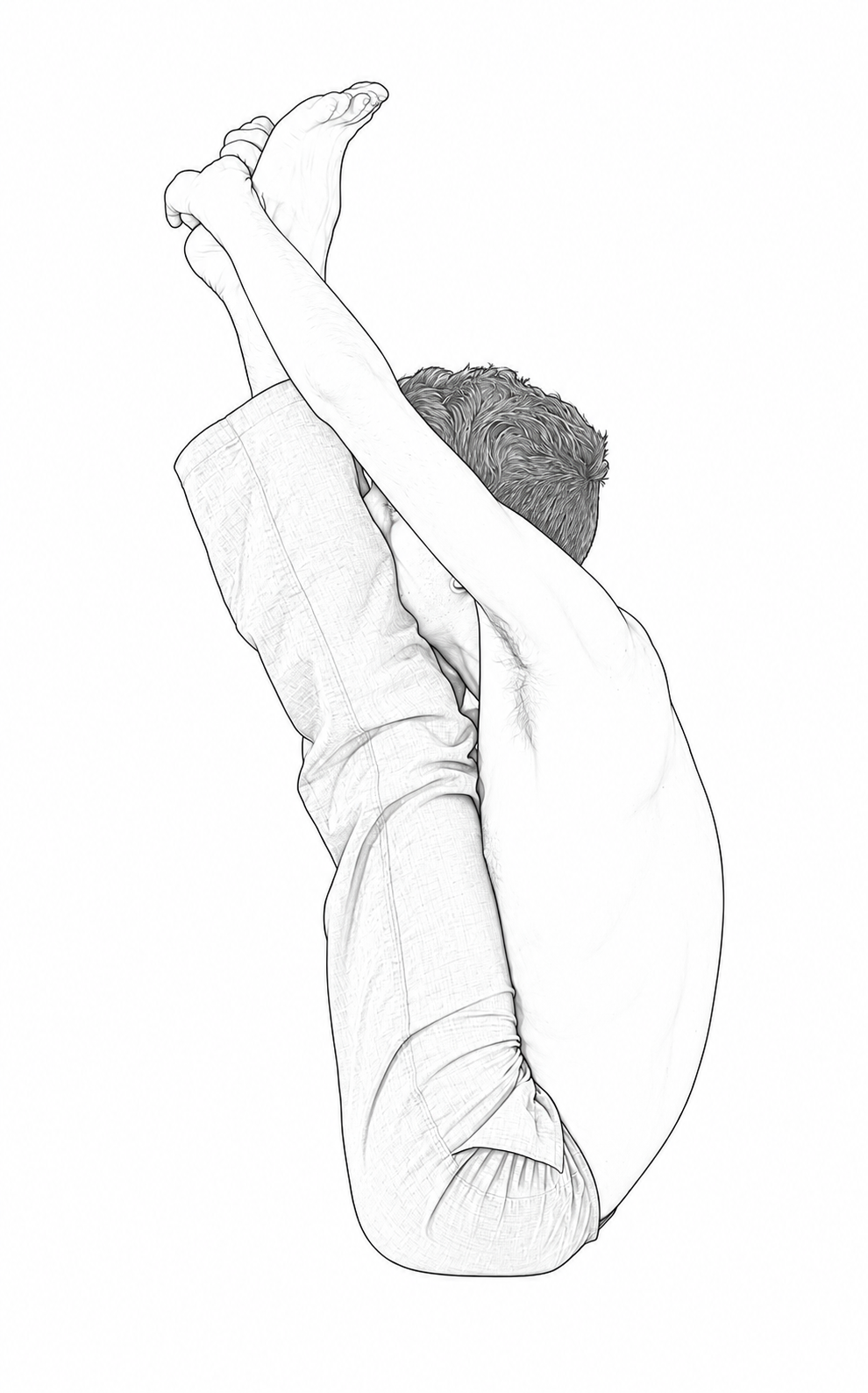 Urdhva-Mukha-Paschimattanasana